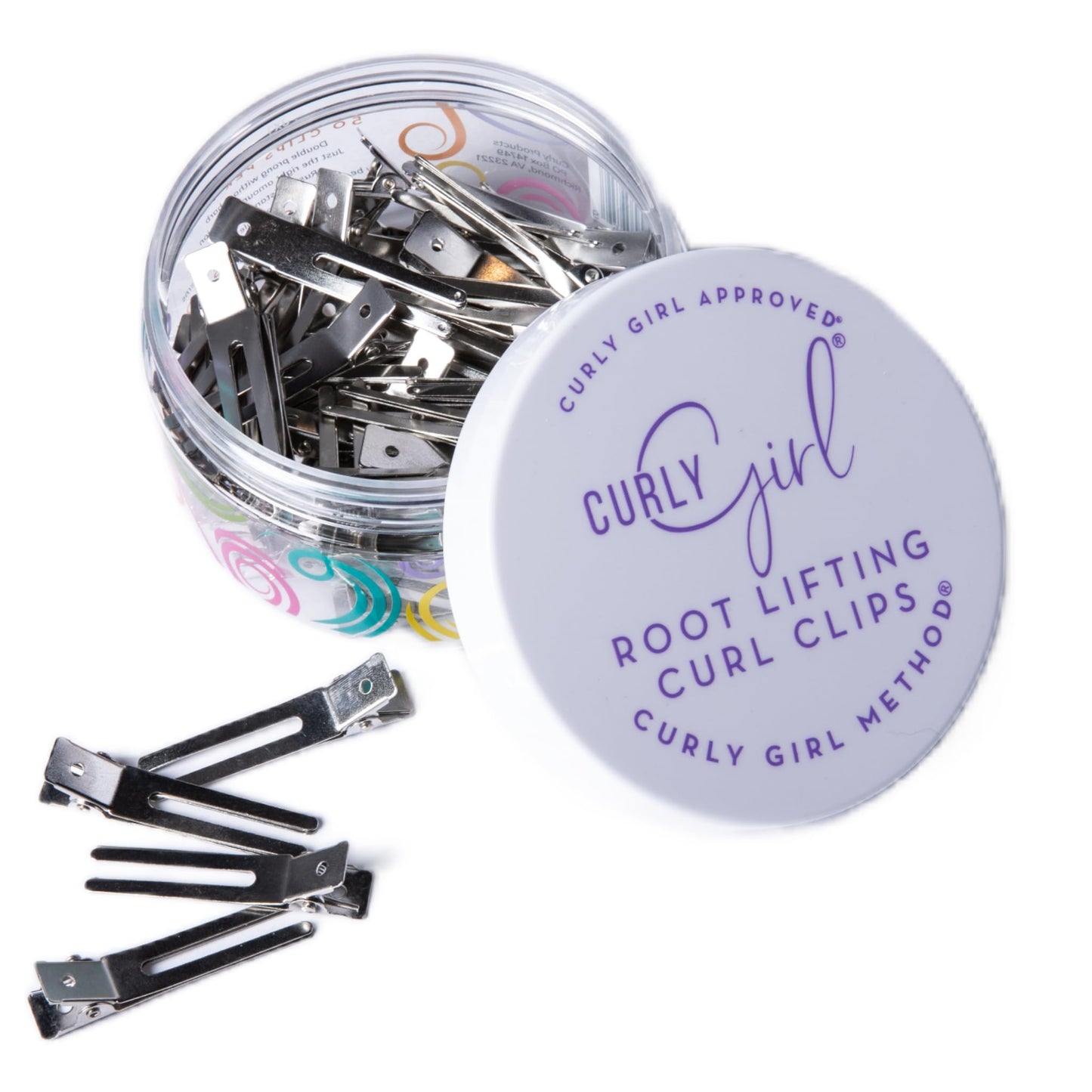 Curly Girl® 50 Double Prong, Root Lifting Hair Clips for Adding Volume to Curly Hair Beauty & Personal Care Curly Girl