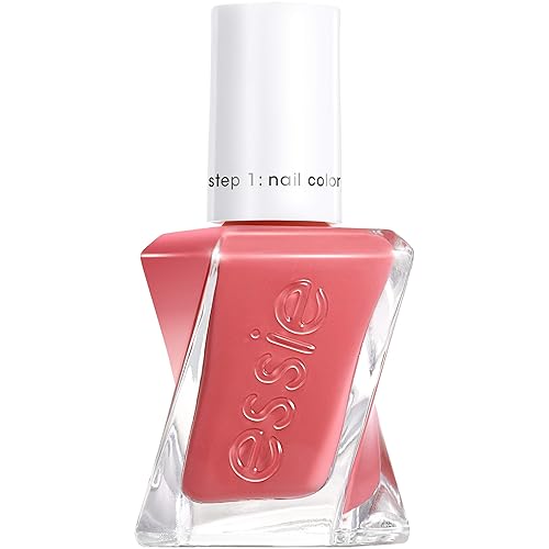 essie Gel Couture Longwear Nail Polish, Summer 2020 Sunset Soiree Collection, Blush Coral Nail Color With A Cream Finish, Coastal Couture, 0.46 fl oz Beauty & Personal Care essie