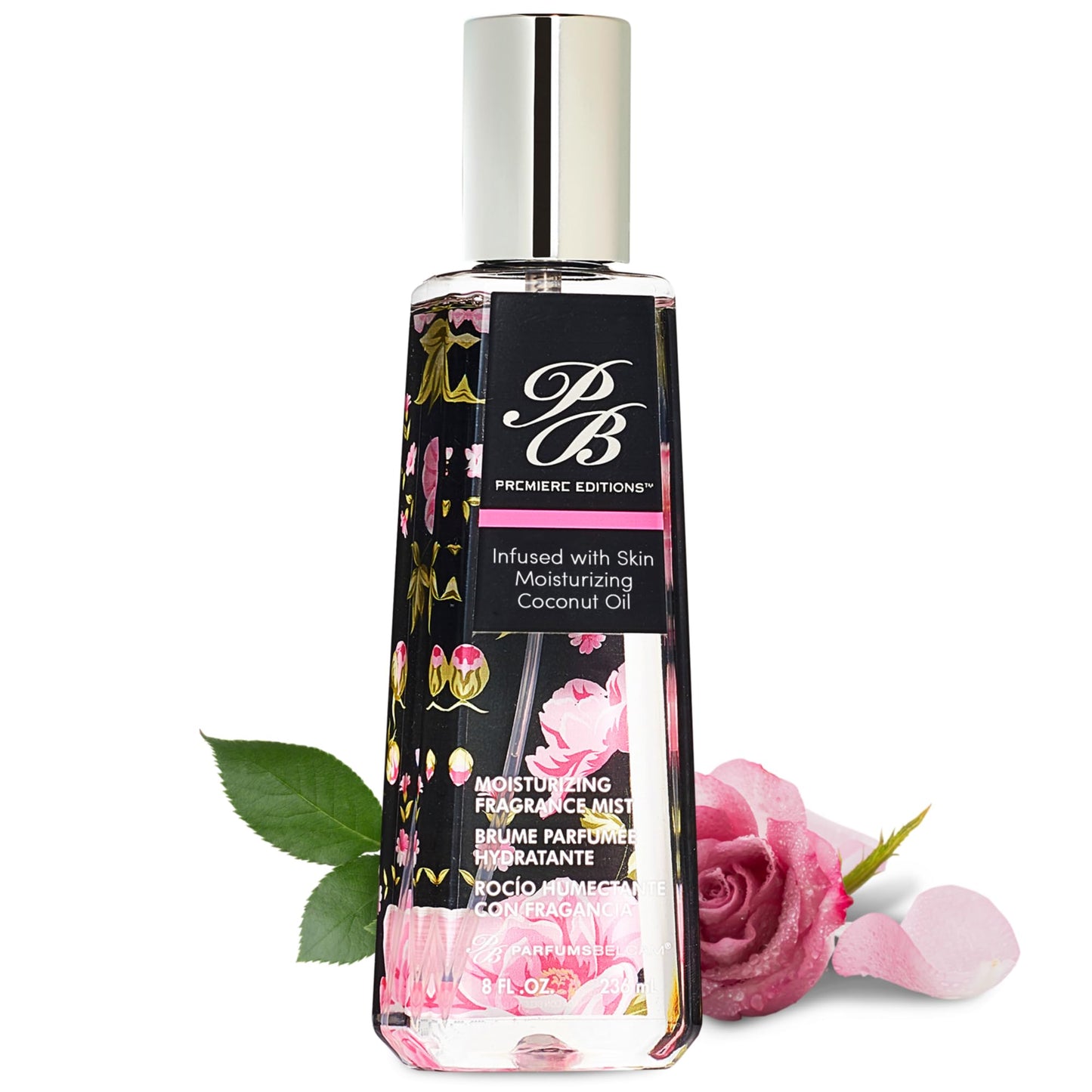 PB ParfumsBelcam Premiere Editions Moisturizing Fragrance Mist for Women - Fruity Floral Scent with Red Berries, Peony & Soft Florals - Hydrating Body Beauty & Personal Care PB ParfumsBelcam