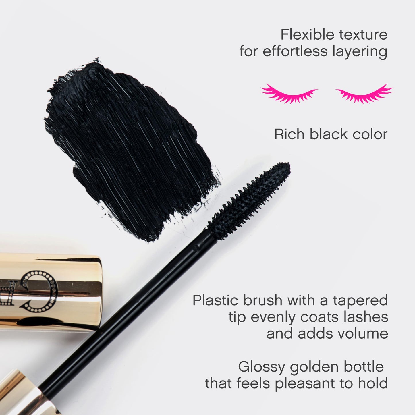 Vivienne Sabó Cabaret Premiere Black Mascara, Volume and Length, Defining, Curling, No Flaking, No Clumping, Smudge Proof, Washable, Cruelty-Free Beauty & Personal Care Vivienne Sabó