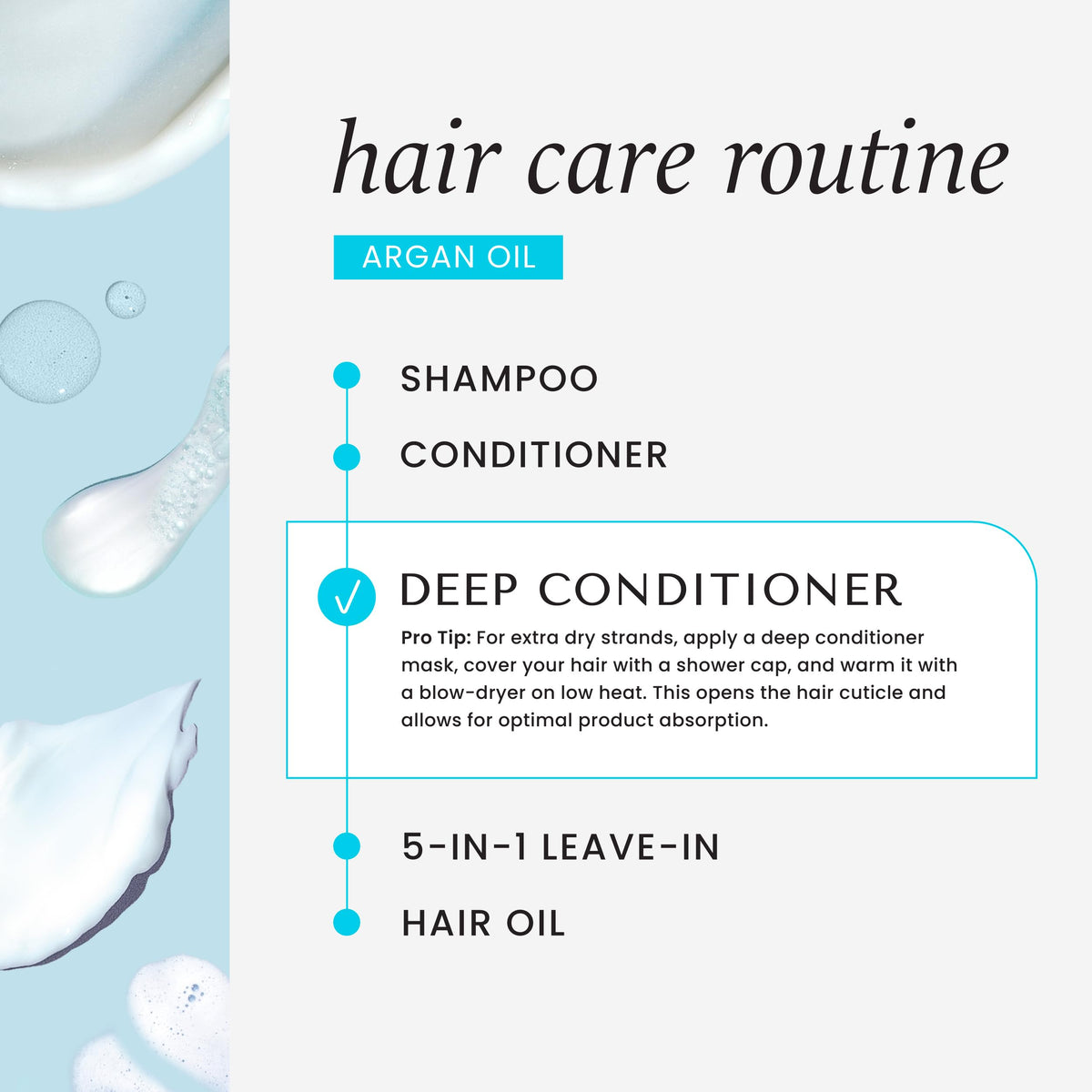 HASK Repair Argan Oil Deep Conditioner, 8 fl oz