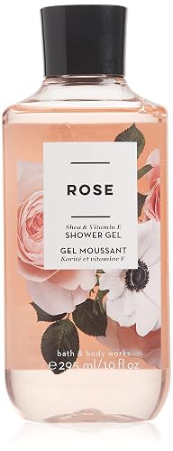 Bath & Body Works Rose Shea & Vitamin E Shower Gel 10 Oz (I0095210) Beauty & Personal Care Bath & Body Works