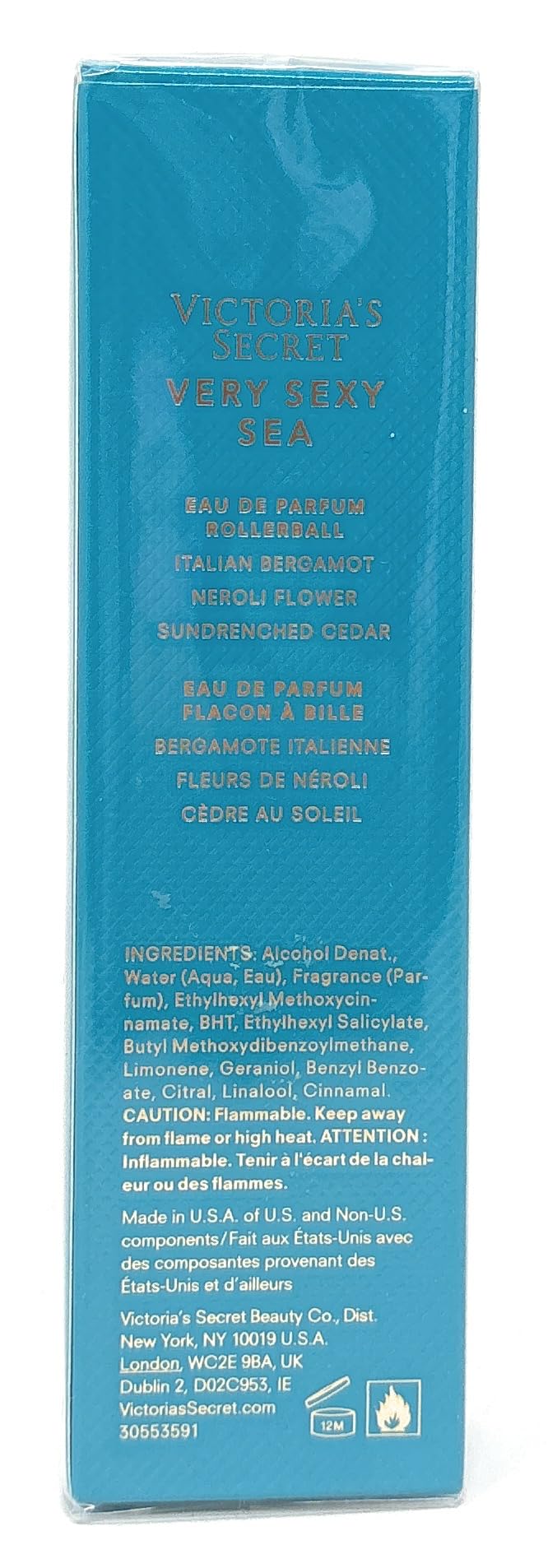 Victoria's Secret Very Sexy Sea Eau De Parfum Rollerball .23 fl oz