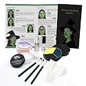 Halloween Witch Makeup Kit, SFX Character Set with Face Paint, Complete SFX Set for Halloween, with Scar Wax for Special Effects Costume Makeup Beauty & Personal Care Js2U ZW