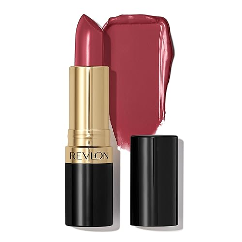 Revlon Super Lustrous Lipstick, Creamy Formula For Soft, Fuller-Looking Lips, Moisturized Feel, 510 Berry Rich, 0.15 oz Beauty & Personal Care REVLON