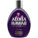 Aloha Hawaii Island Black Tanning Lotion, 500X Plateau-Erupting Bronzer with Copper Peptides, Hyaluronic Acid & Ceramides, 13.5 Fl Oz Beauty & Personal Care Brown Sugar
