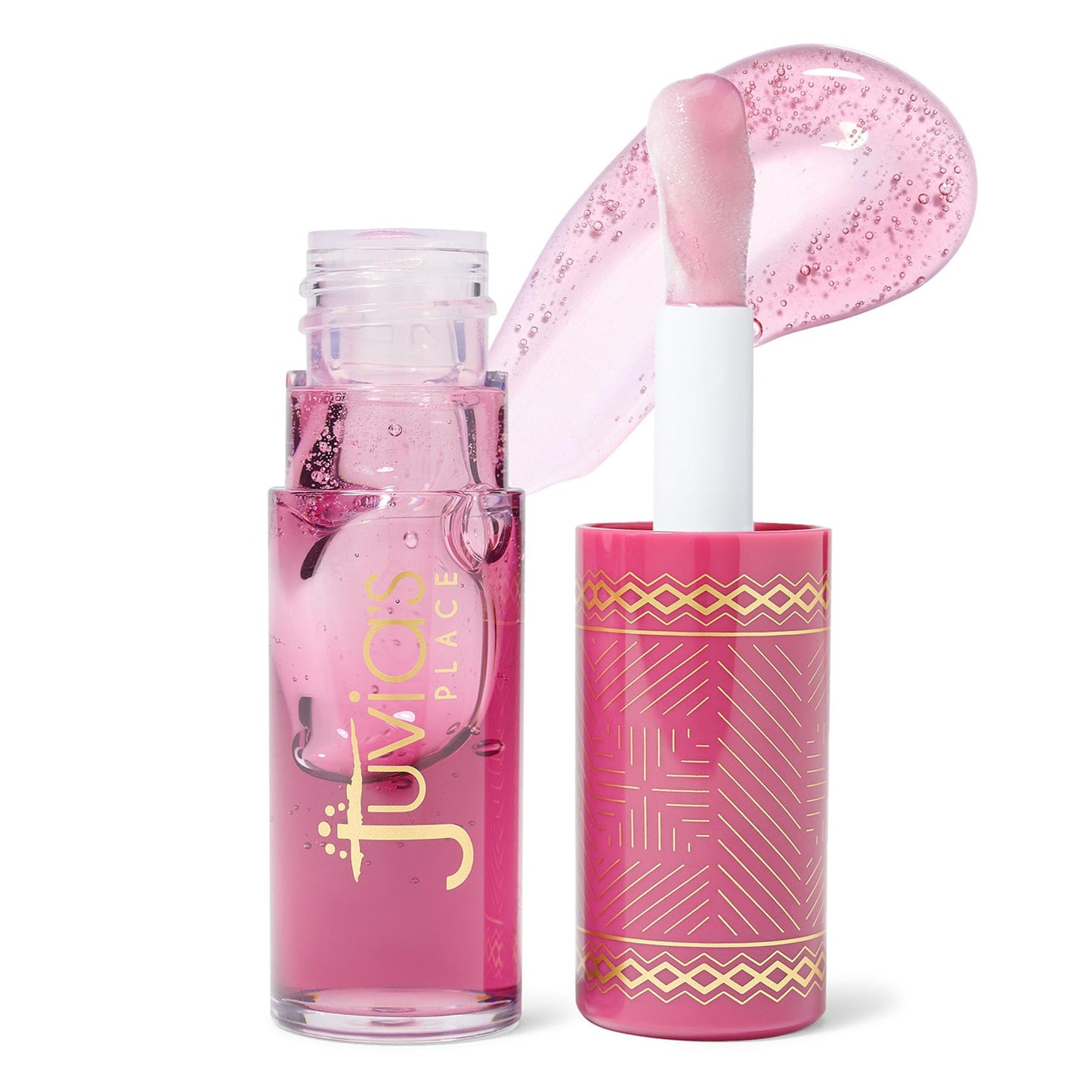 Juvia's Place Magic Lip Oil - Black Cherry - Smooth, Hydrating w/Vitamin E for Soft, Glossy, Juicy Lips - Infused with Fruit Extracts - Tinted Beauty & Personal Care Juvia's Place