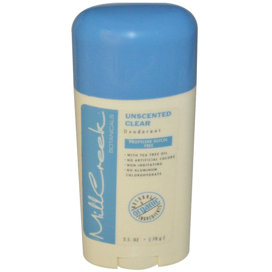 Mill Creek Deodorant Unscented (Natural & Organic) - 2.5oz. Beauty and Personal Care Mill Creek