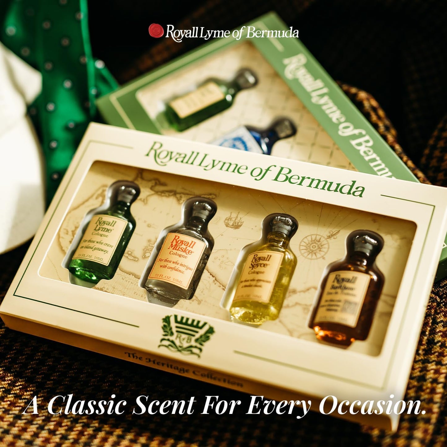 ROYALL LYME Bermuda Collection by Royall Fragrances 4 Piece Mini Variety Set men Beauty & Personal Care ROYALL LYME