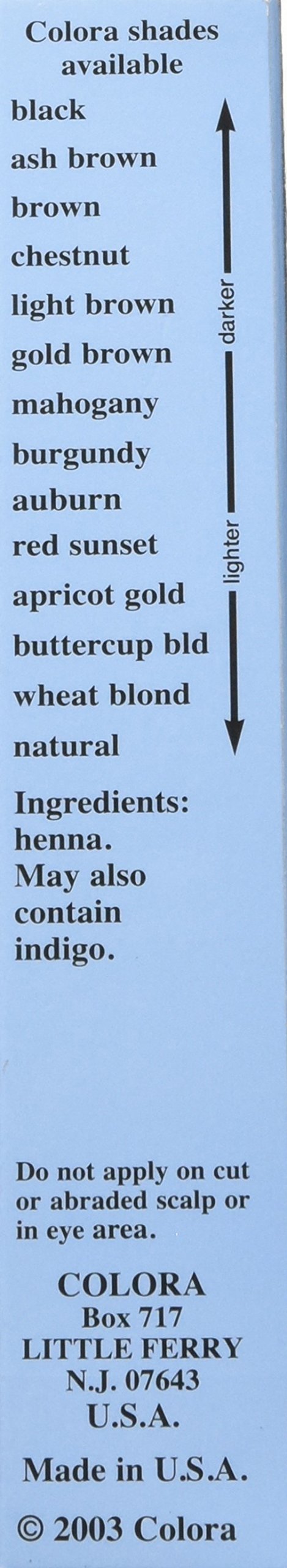 Colora Henna Powder, Gold Brown Beauty & Personal Care Colora
