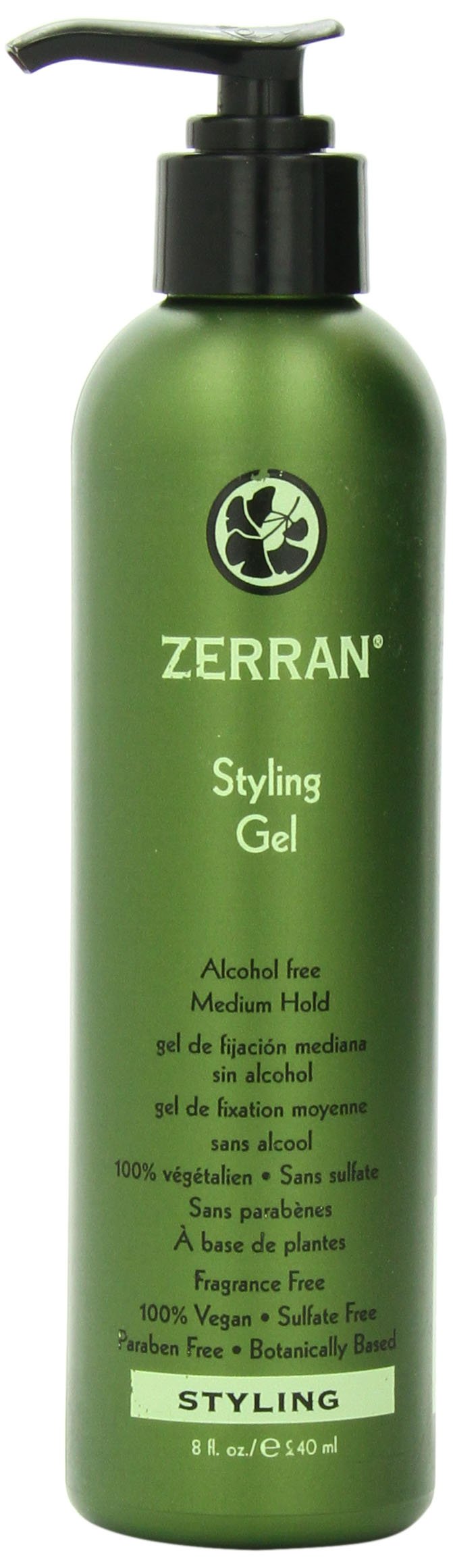 Zerran Hair Styling Gel, 8 Ounce Beauty & Personal Care Zerran