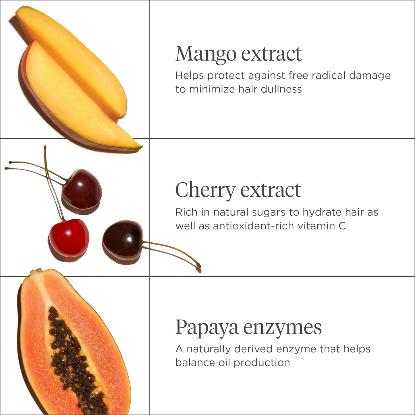 Briogeo Superfoods Mango + Cherry Hair Pack for Oily Hair | Balancing Shampoo & Conditioner Duo | Gentle Cleanse & Lightweight Hydration | Vegan Beauty & Personal Care Briogeo