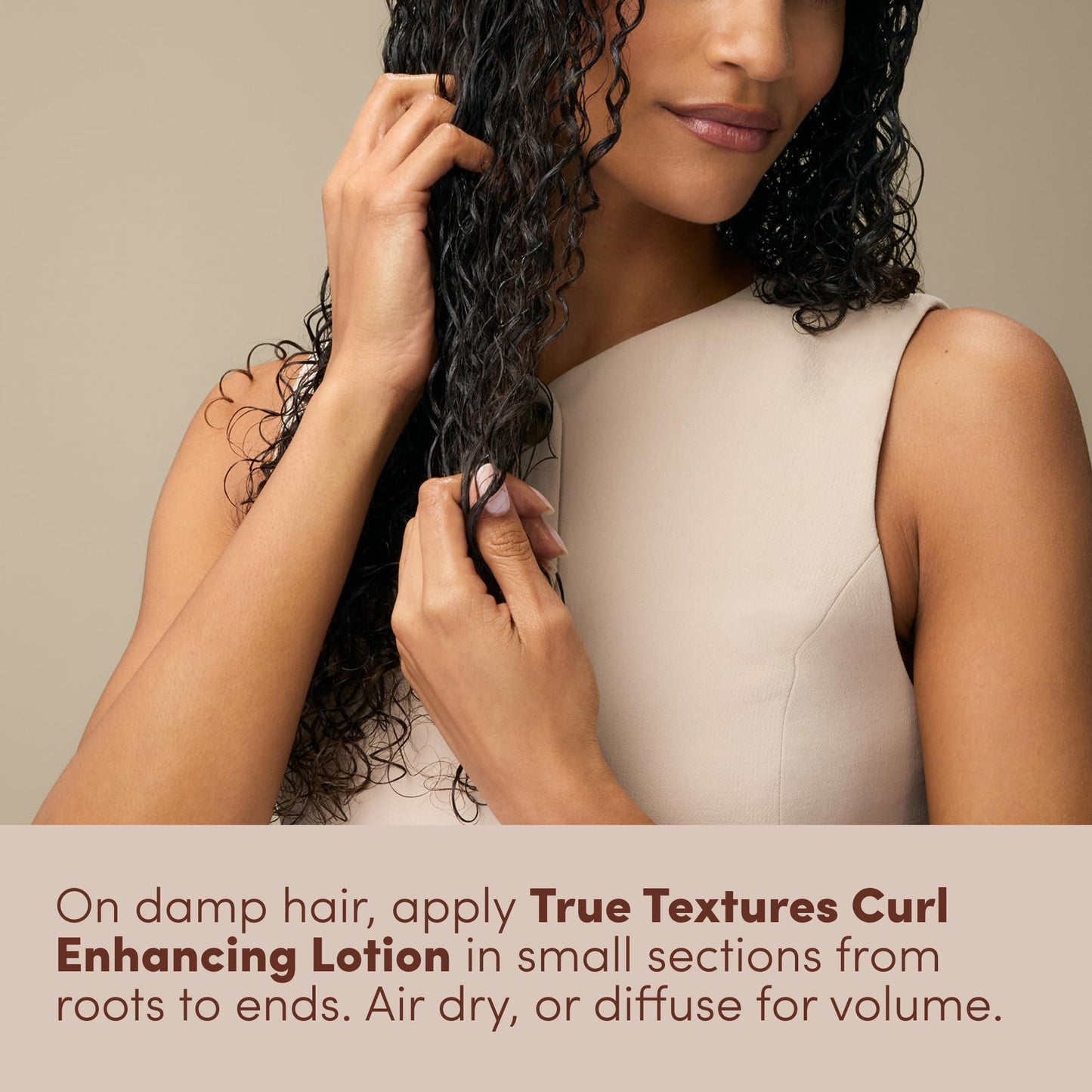 Mizani True Textures Curl Enhancing Lotion - Leave In Curl Cream for Curly Hair with Coconut Oil & Olive Oil, Frizz Control, Adds Hair Shine, No Beauty & Personal Care Mizani