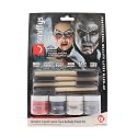 Vampire Liquid Latex Face and Body Paint Kit- 4-Pack 1 Ounce, 4 Brush-Set Special Effects, Art, Theater, Parties, Cosplays, Carnivals, and Flexible Beauty & Personal Care Liquid Latex Fashions