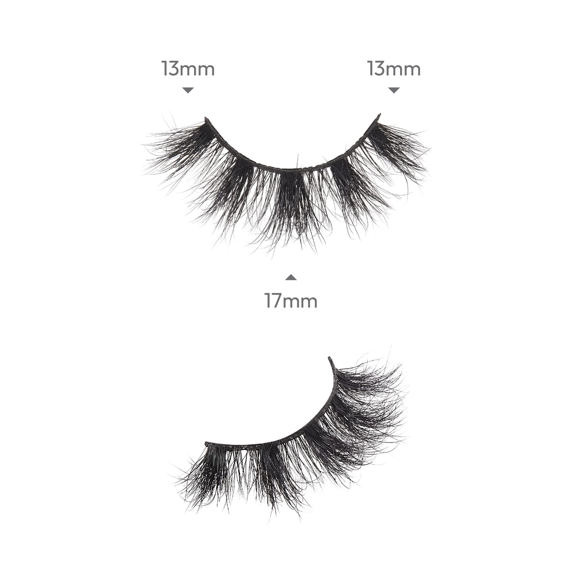 i-ENVY Luxury Mink Collection False Eyelashes 100% Real Mink Glamorous Eye Look Lashes Maximum Fluffiness 3D Multi-Curl Angle (1 Pack) Beauty & Personal Care i•ENVY