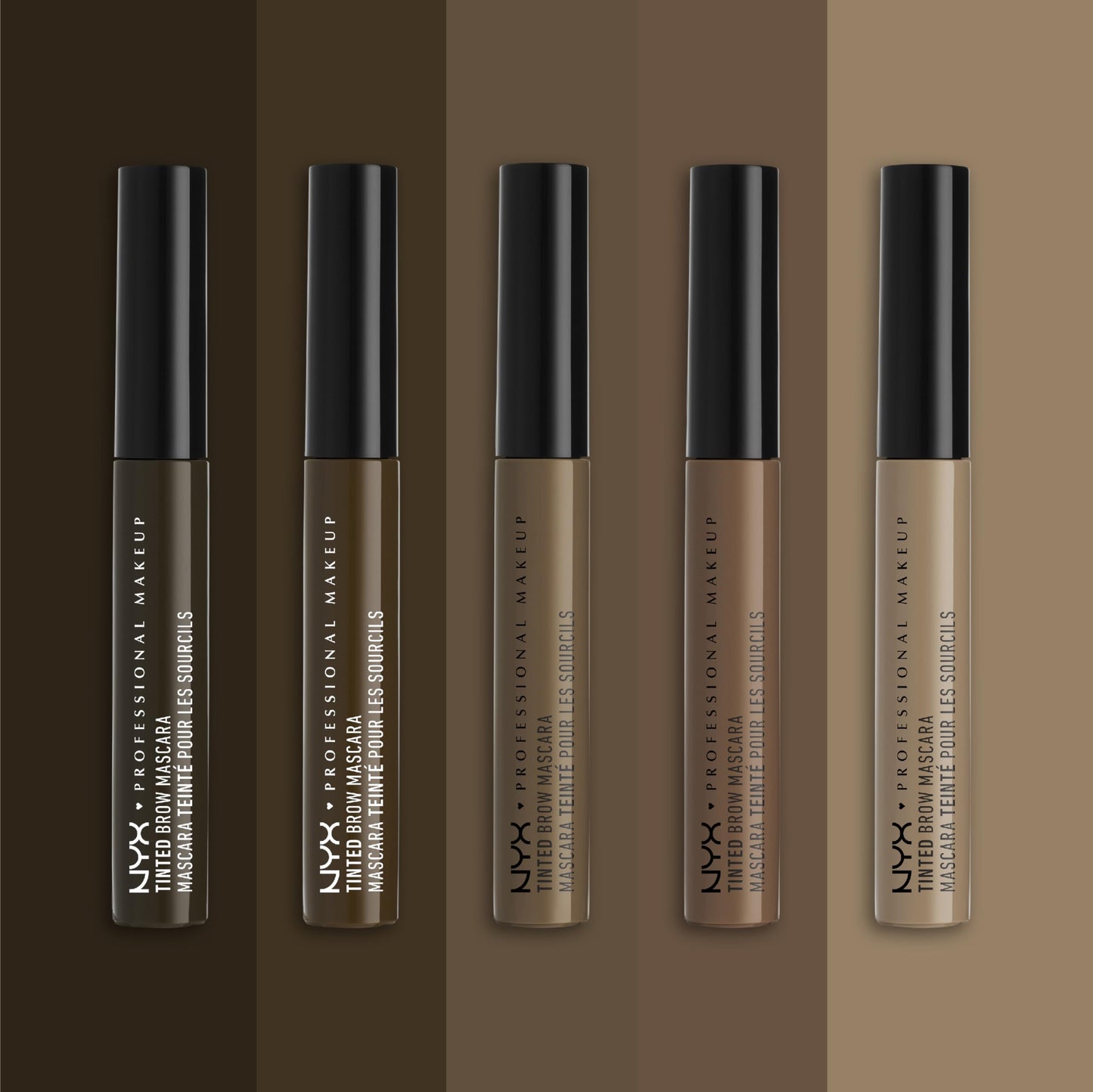 NYX PROFESSIONAL MAKEUP Tinted Eyebrow Mascara, Black Beauty & Personal Care NYX PROFESSIONAL MAKEUP