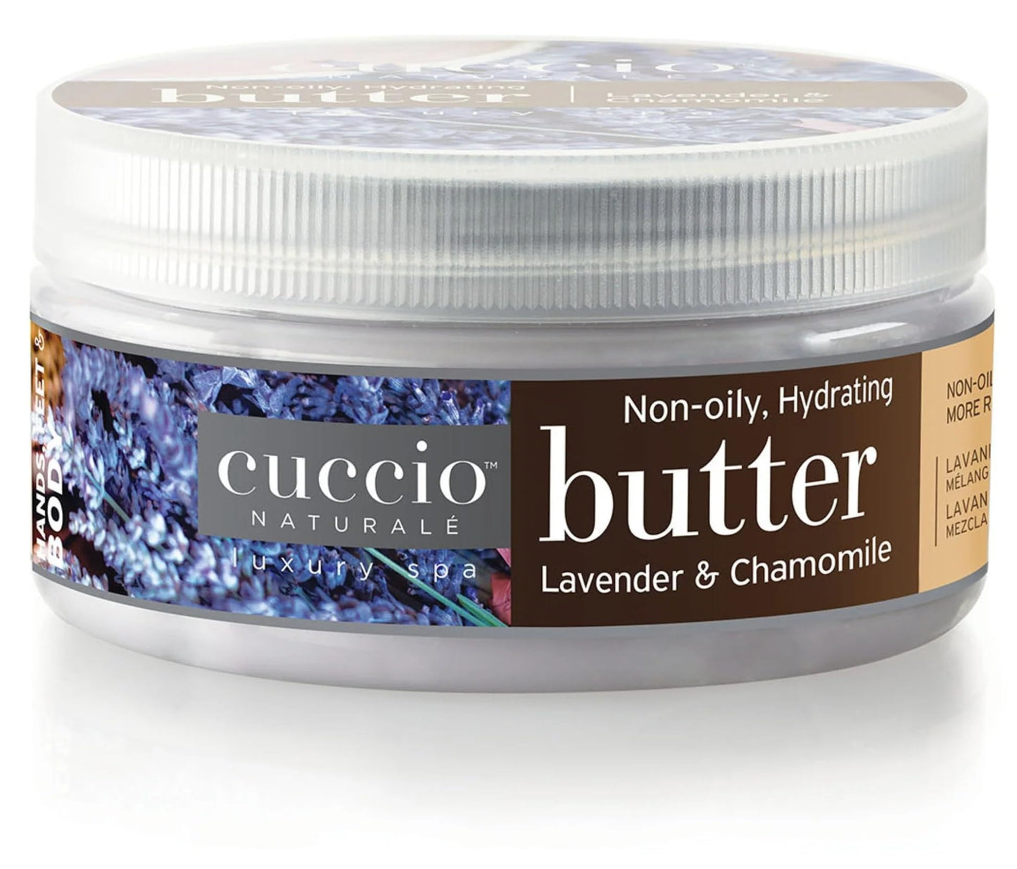 Cuccio Naturale Lavender & Chamomile Body Butter - 8 Ounce - Ultra-Hydrating, Non-Oily Formula for Silky Smooth Skin - Ideal for Daily Moisturization Beauty & Personal Care Cuccio