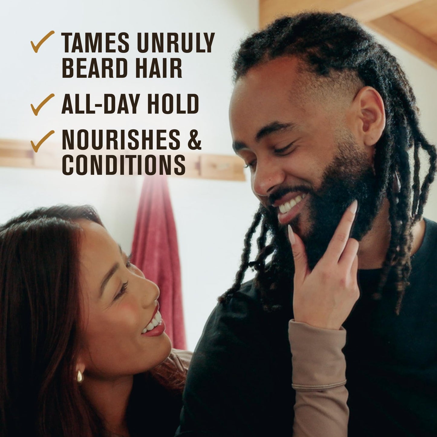 Every Man Jack Beard Balm - Moisturize, Strengthen And Style Your Beard w/Medium Hold - Light Sandalwood Scent - Made w/Naturally Derived Ingredients Beauty & Personal Care Every Man Jack