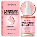 SilkyShark Niacinamide Serum (1 Fl Oz), 10% Niacinamide + 4% Tranexamic Acid Serum, Face Serums for Pore Minimizing, Dark Spots, Blackhead Removal Beauty & Personal Care SilkyShark