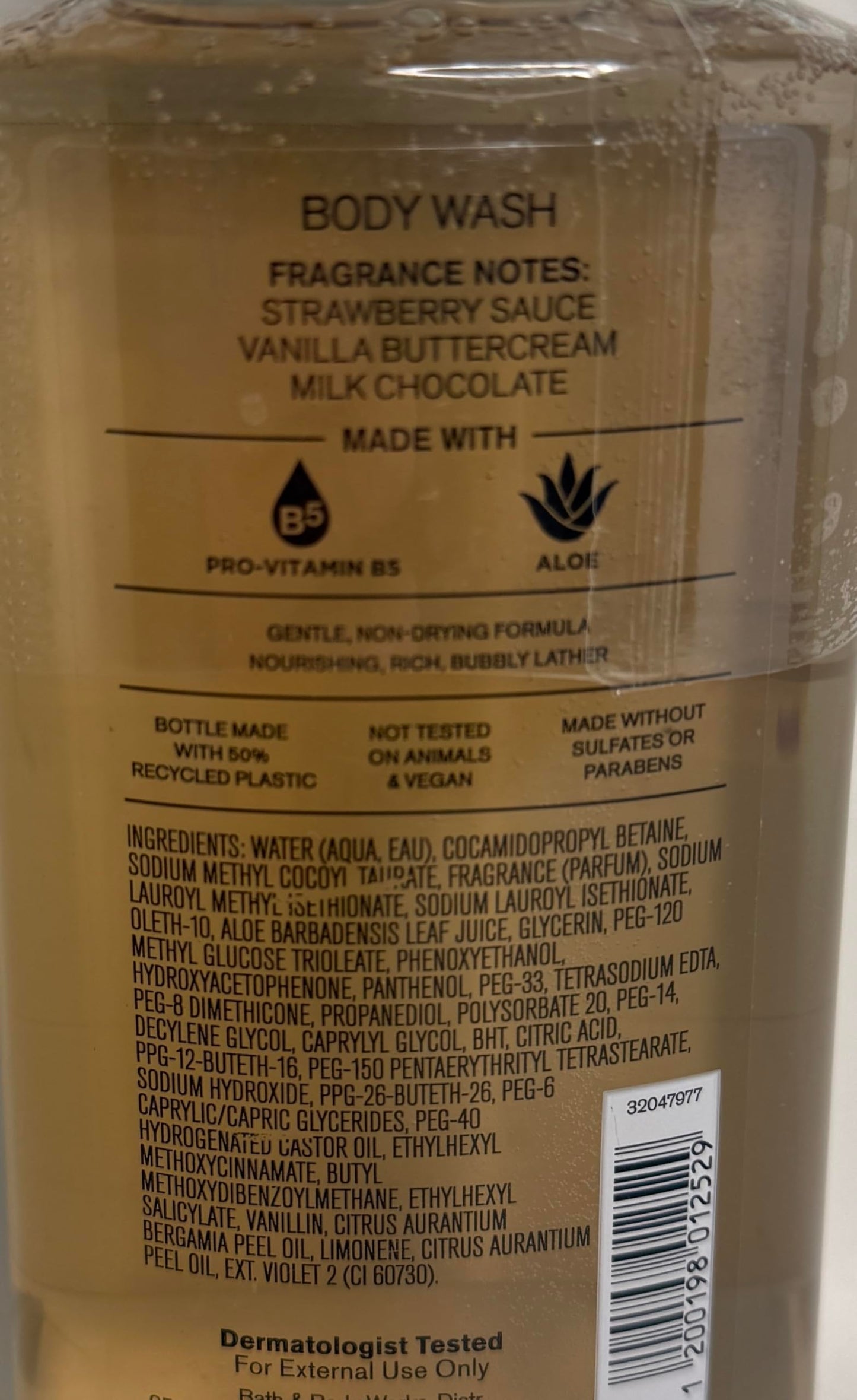 Bath & Body Works Neapolitan Ice Cream Body Wash - Strawberry Vanilla Chocolate Summer Shower Gel Beauty & Personal Care Bath & Body Works