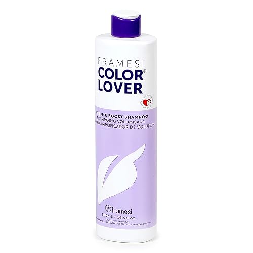 FRAMESI Color Lover Volume Boost Shampoo, 16.9 fl oz, Sulfate Free Shampoo with Quinoa and Aloe Vera, Color Treated Hair Beauty & Personal Care FRAMESI
