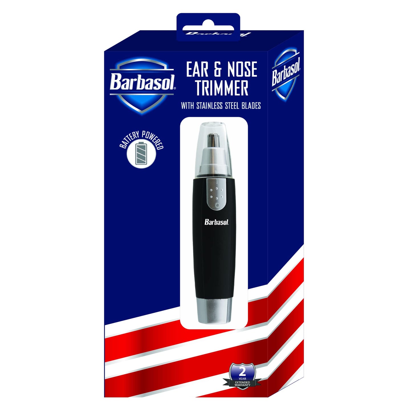 Xtreme Digital Lifestyle Accessories Barbasol Portable Battery Powered Ear and Nose Trimmer with Stainless Steel Blades Beauty and Personal Care Barbasol