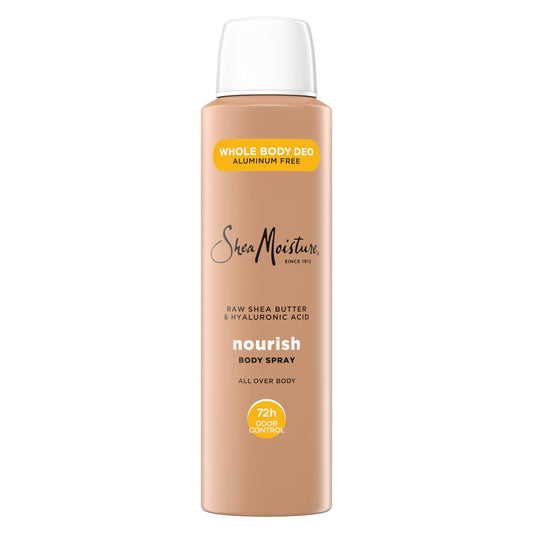 SheaMoisture All Over Body Deodorant Spray for Women Raw Shea Butter & Hyaluronic Acid Aluminum Free 4oz Beauty and Personal Care Shea Moisture