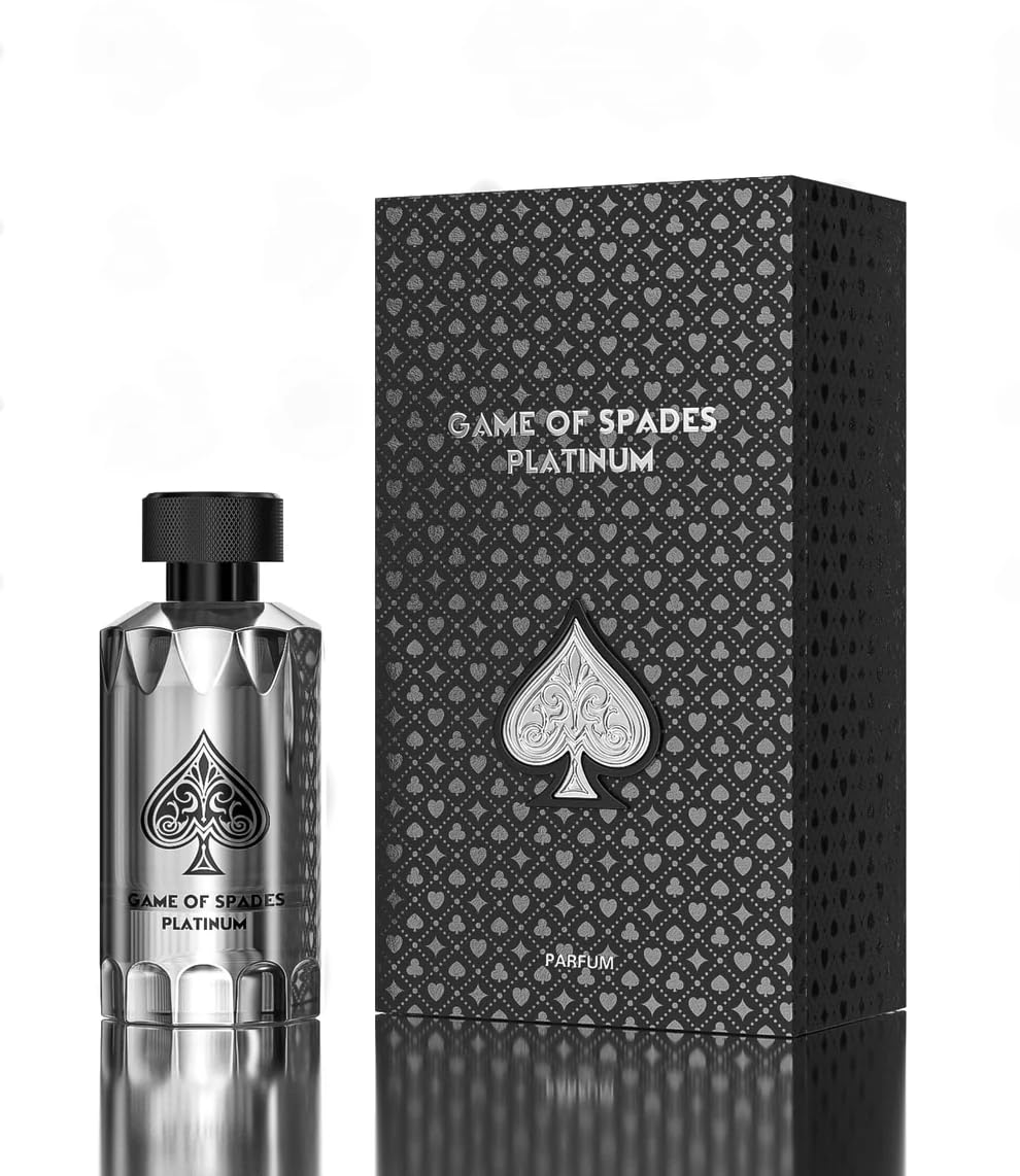 Jo Milano Game of Spades Platinum Parfum Spray, 3.4 Ounce (Unisex) Beauty & Personal Care Jo Milano