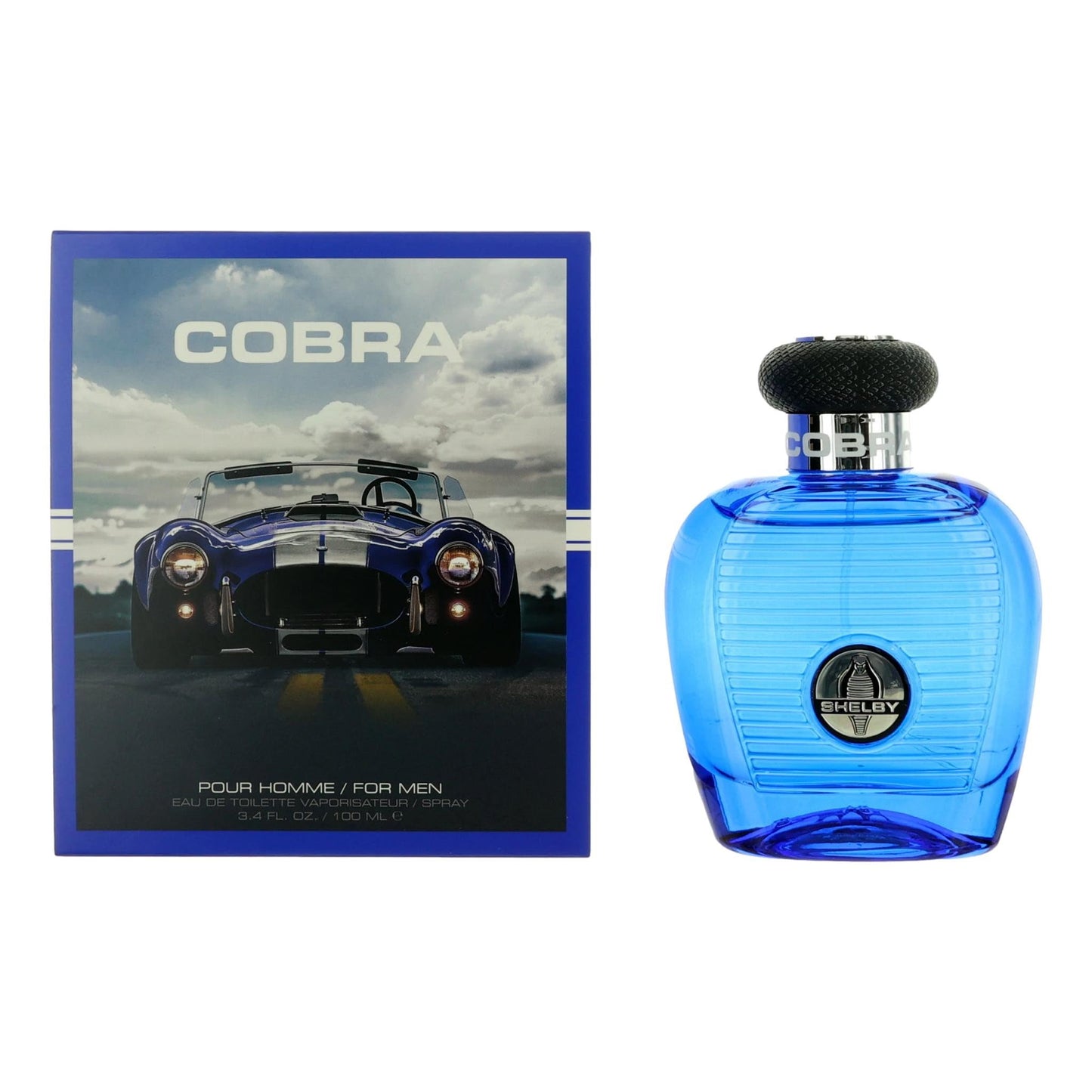 Cobra Blue M 3.4oz EDT Spray Beauty & Personal Care Shelby Cobra