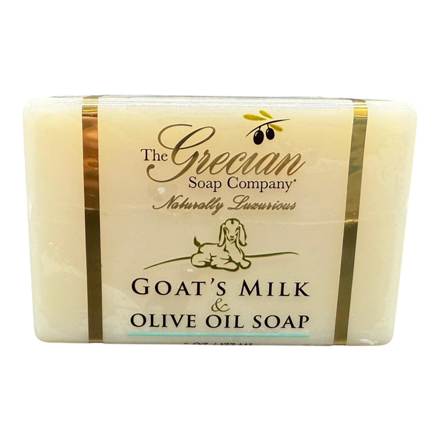 Grecian Goats Milk & Olive Oil Soap Bar 3-pack Almond Scent: Handmade, All-Natural, Soap for Dry & Sensitive Skin, RSPO Sustainable - 6oz Bar Beauty & Personal Care The Grecian Soap Company