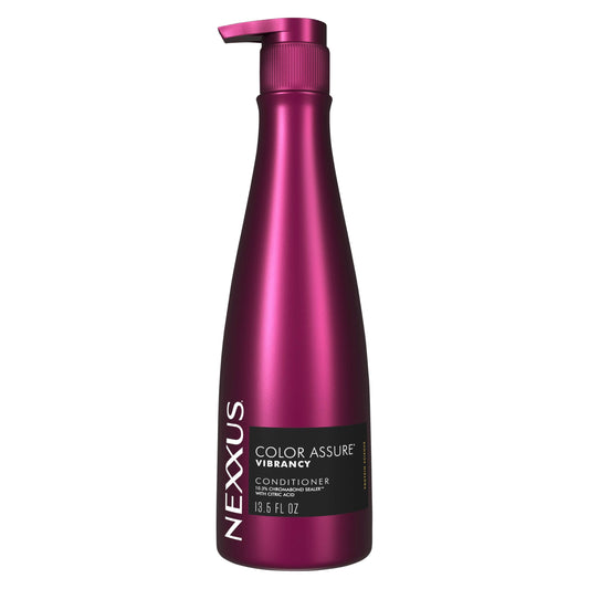 Nexxus COLOR ASSURE Conditioner for Vibrancy for Color Treated Hair Powered by CHROMABOND SEALER with Citric Acid 13.5 oz Beauty & Personal Care Nexxus