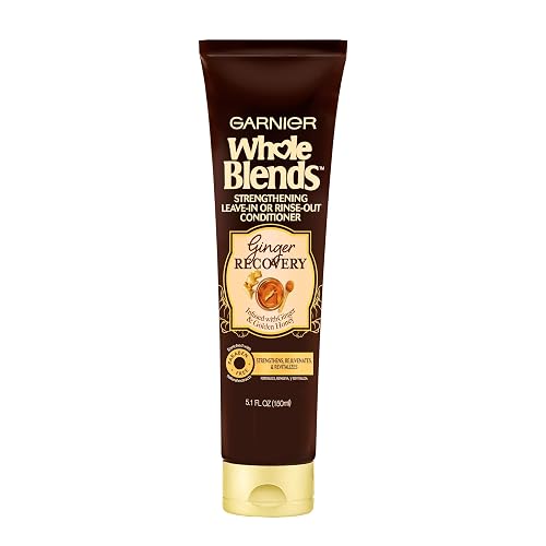 Garnier Hair Care Whole Blends Ginger Recovery Leave-in or Rinse-out Treatment, 5.1 Fl Oz Beauty & Personal Care Garnier