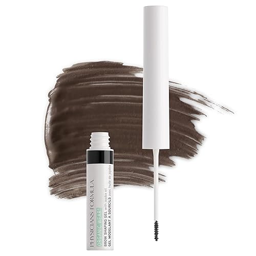 Physicians Formula Organic Wear All Natural Eyebrow Brow Gel Soft Black | Dermatologist Tested, Clinicially Tested Beauty & Personal Care Physicians Formula