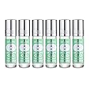 Al Rehab perfumes Lovely Concentrated Perfume Rollerball for Unisex 6 Ml/0.20 Oz (Pack Of 6) Beauty & Personal Care Al-Rehab