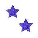 Neva Nude Purple Rain Glitter Starry Nights Bodistix - Glitter Body Stickers for Festivals, Raves, & Parties | Medical Grade Adhesive, Waterproof Beauty & Personal Care Neva Nude