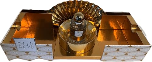 Bath & Body Works Touch of Gold Full Size Eau De Parfum - Luxury Presentation With Decorative Tray Beauty & Personal Care Bath & Body Works