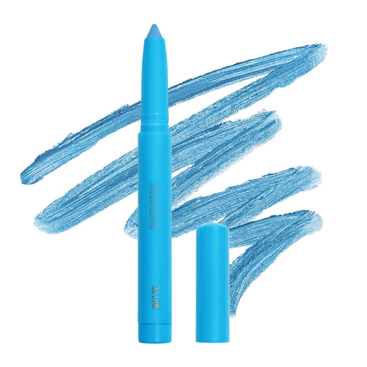 aboutface Shadowstick Cream Eyeshadow | Matte Blue | 0.049oz