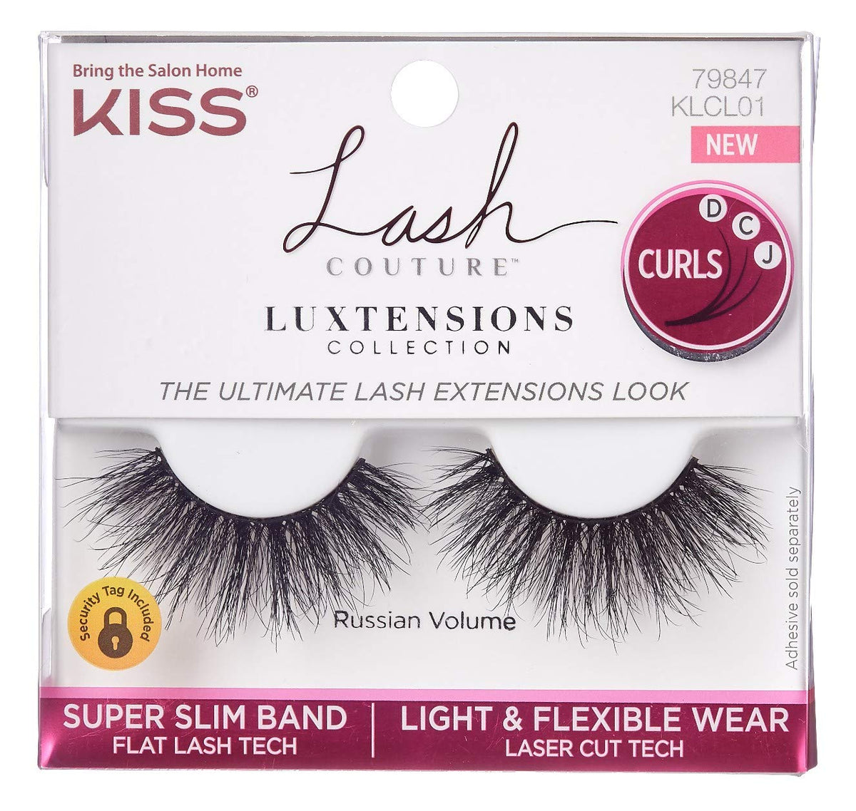 Kiss Lash Couture Luxtensions Russian Volume (Pack of 3) Beauty & Personal Care KISS