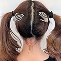 wekicici Skeleton Hand Rhinestone Hair Clip Punk Horror Skull Hairpin for Women and Girls Fashion Gothic Barrette Hair Accessories(2 pcs ), Silver Beauty & Personal Care wekicici