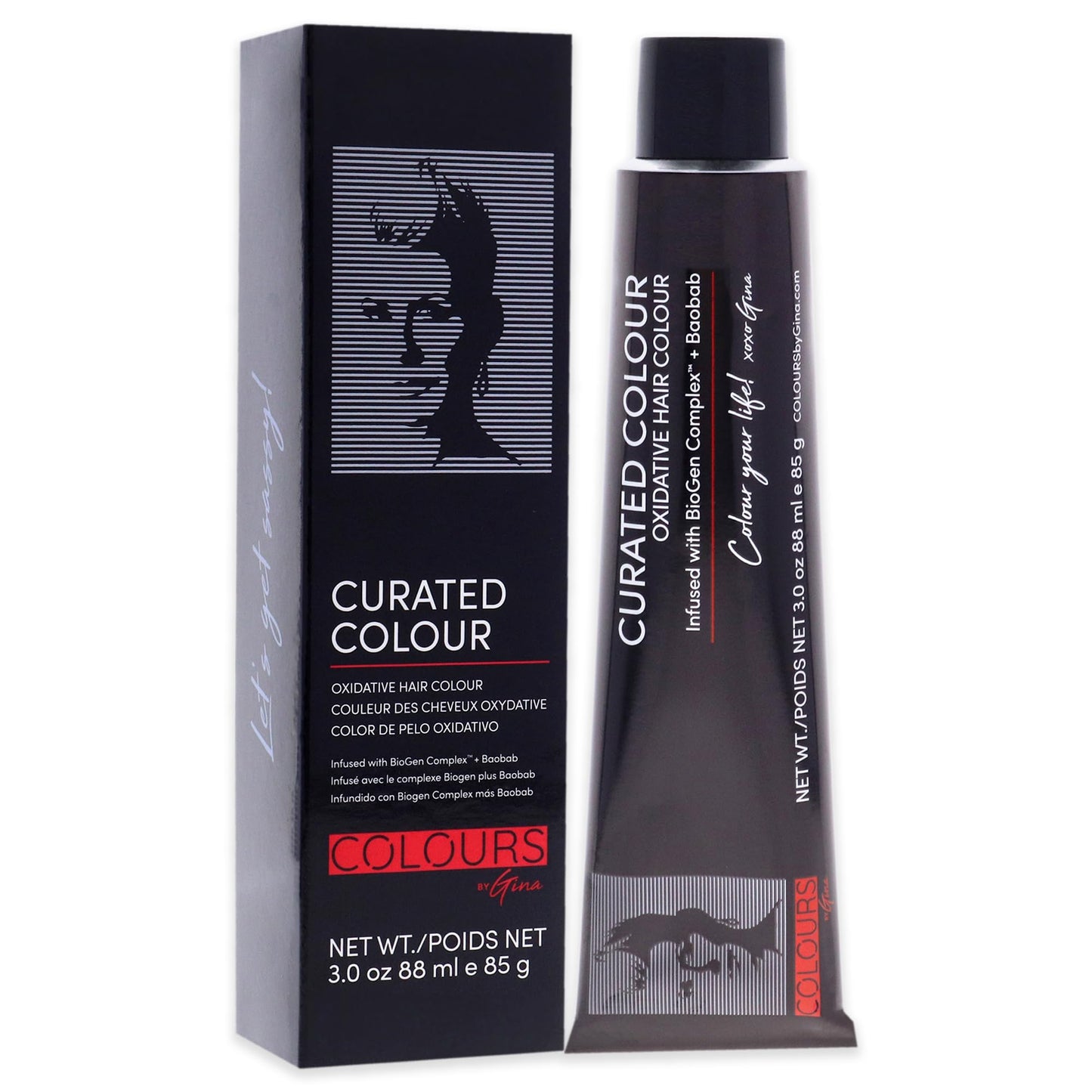 Colours By Gina Curated Colour - 1.11-1BB Deepest Black by Colours By Gina for Unisex - 3 oz Hair Color Beauty & Personal Care Colours By Gina
