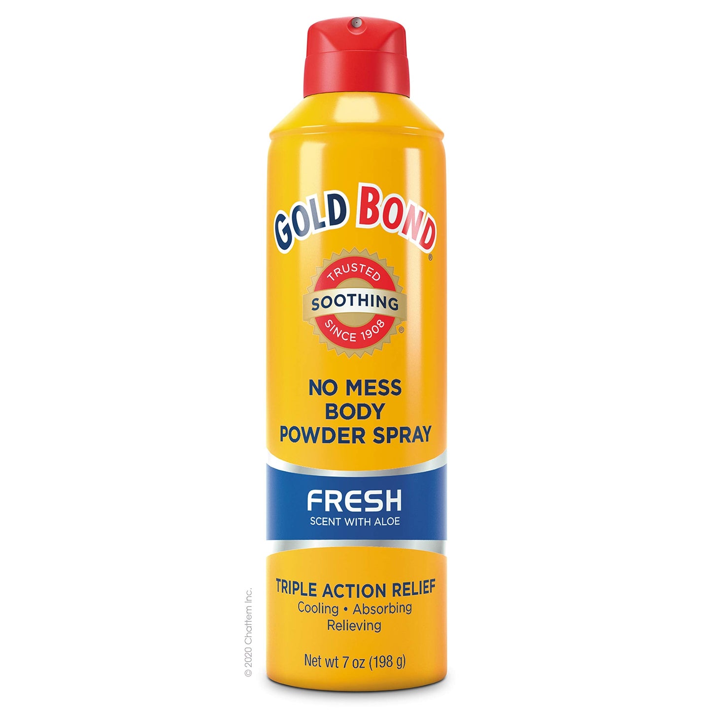 Gold Bond No Mess Spray Powder, Fresh Scent with Aloe, 7 Ounce, Pack of 2 Beauty and Personal Care Gold Bond