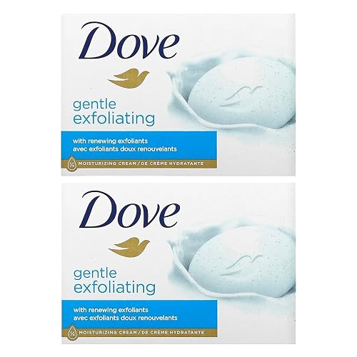 Dove Gentle Exfoliating Beauty Bars, 4.25 oz bars, 2 ea (Pack of 4)4 Beauty & Personal Care Dove