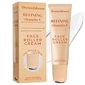 Dermabloom Vitamin C Face Roller Cream - Brightens, Firms, Hydrates For Puffy Skin & Uneven Skin Tone - Dermatologist Tested, Anti-Aging, Korean Skin Beauty & Personal Care Dermabloom