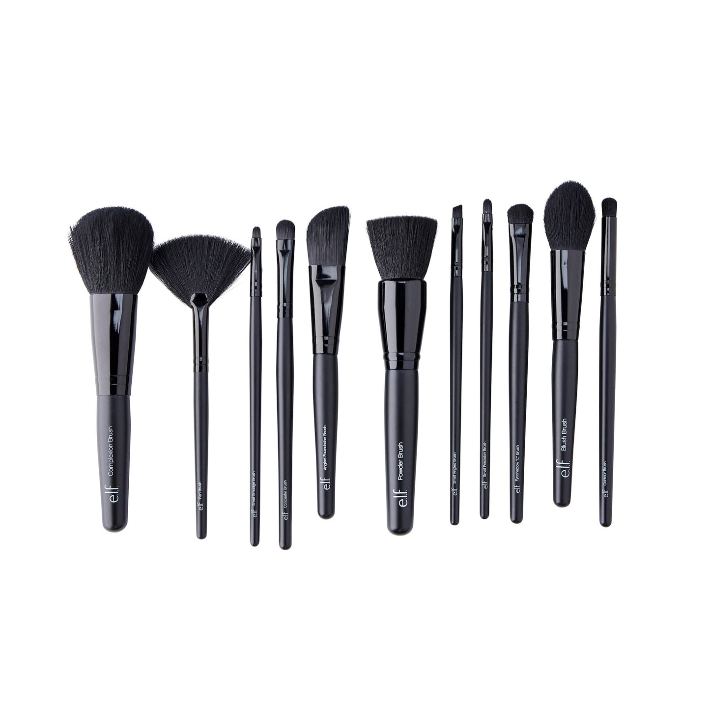e.l.f. Cosmetics 11 Piece Brush Collection, 11 Makeup Brushes For All Your Needs From Foundation To Bronzer, Eyeshadow & more Beauty & Personal Care e.l.f.