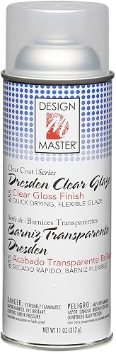 Design Master 11-Ounce Surface Treatment Aerosol Spray, Dresden Clear Glaze Beauty & Personal Care Design Master