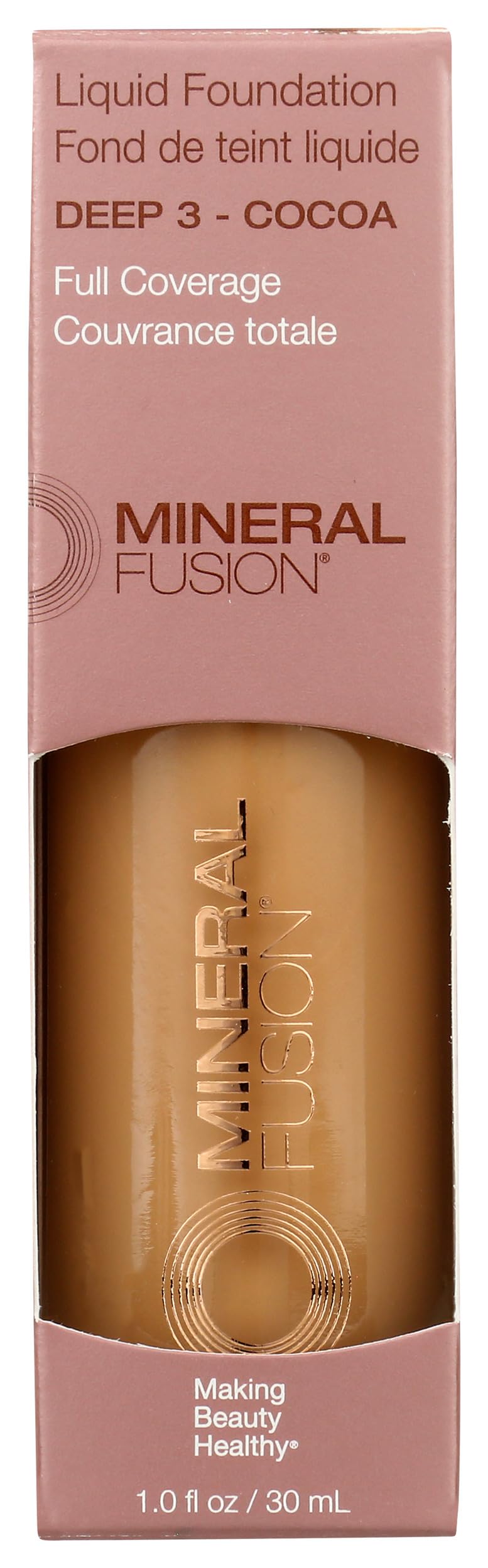 Mineral Fusion, Liquid Foundation Deep 3, 1 Fl Oz