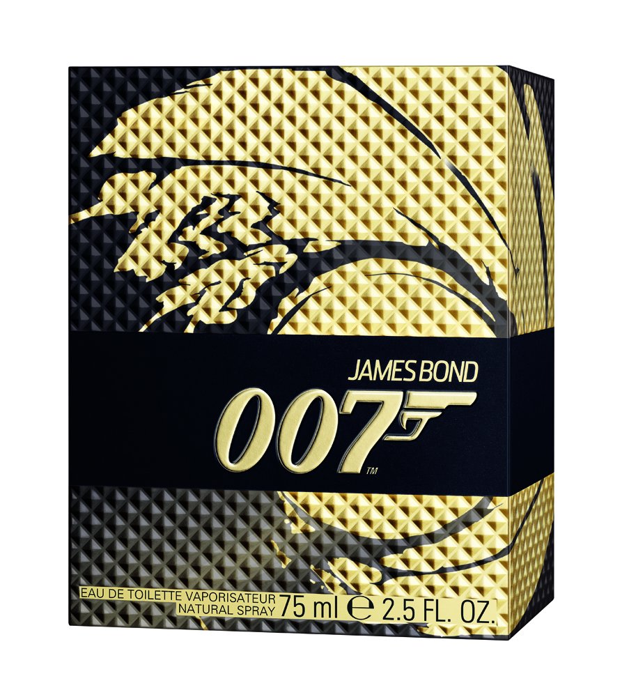 James Bond Eau De Toilette Spray limited Edition, Gold, 2.5 Ounce Beauty & Personal Care James Bond