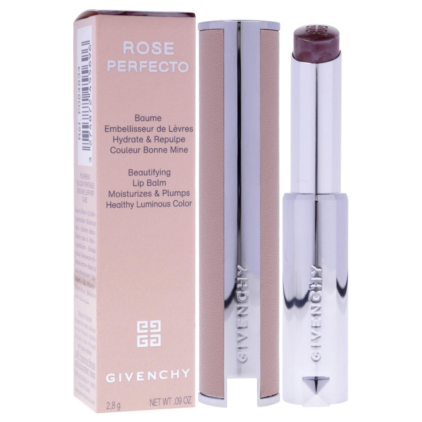 Rose Perfecto Plumping Lip Balm - N117 Chilling Brown by Givenchy for Women - 0.09 oz Lip Balm Beauty and Personal Care Givenchy