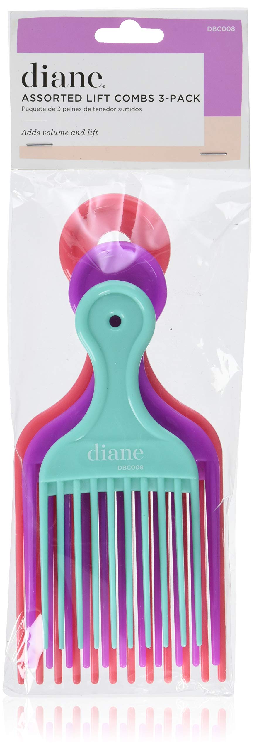 Diane 3 Piece Dbc008 Plastic Lift, 1 Pound Beauty & Personal Care Diane