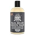 Uncle Jimmy Hair, Beard & Body Men's Wash | Sulfate Free, Paraben Free, with Naturally Derived Clean Ingredients Leaving Skin Soft and Hydrating 12 Fl Beauty & Personal Care Uncle Jimmy